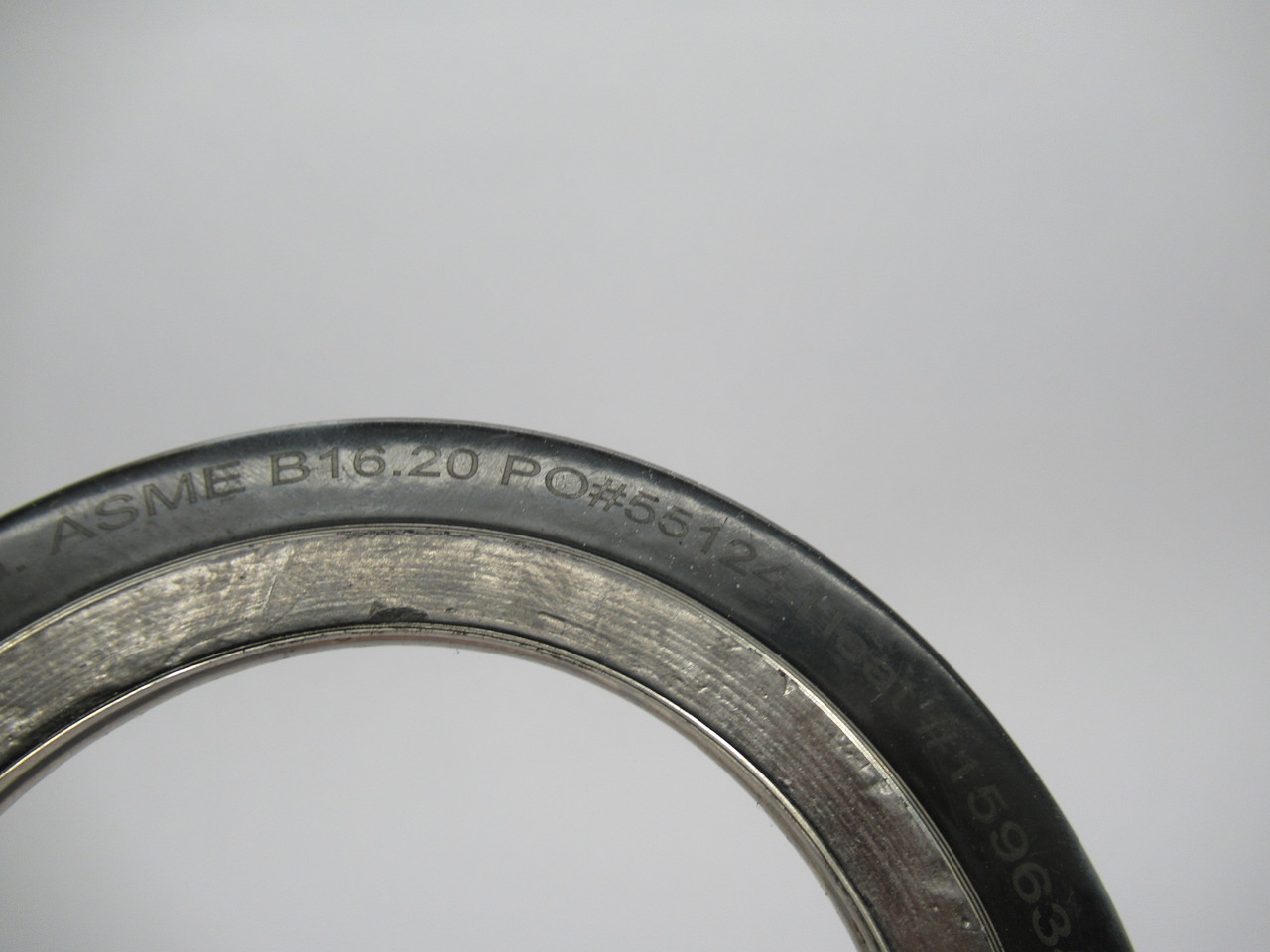 Durlon ASME-B16.20-2" 150 Spiral Wound Gasket 150 304/F.G 2" USED