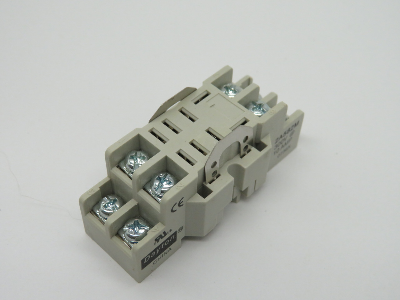 Dayton 2A582M Relay Socket 10amp 300V USED