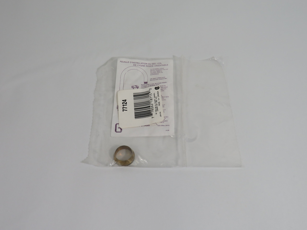 Cambridge Brass 77124 Gooseneck Rigid Spout Repair Part w/Installation Sheet NWB