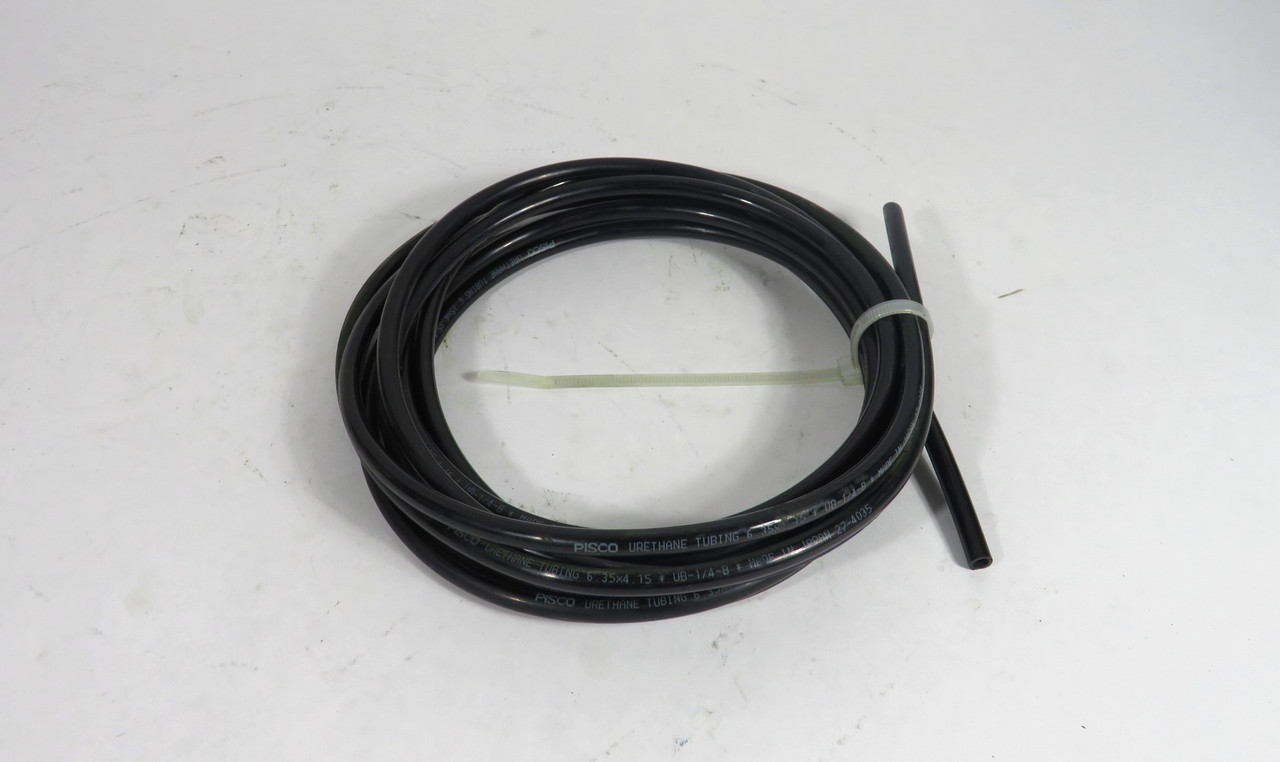 Pisco UB-1/4-B Urethane Tubing 12-1/2FT 1/4" OD x .062 Wall SHELF WEAR NOP