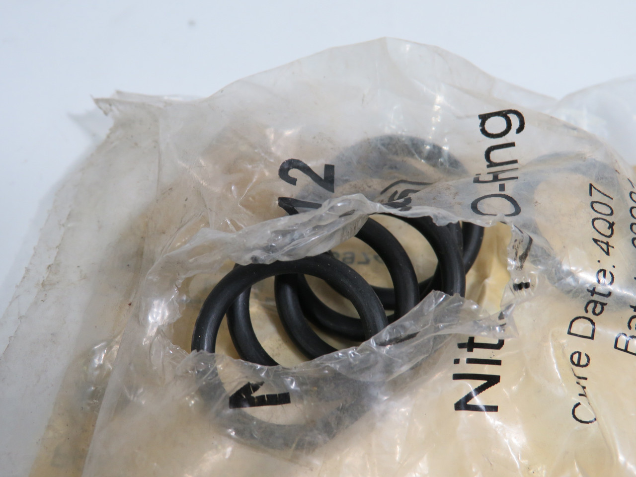 Generic N7P212 Nitrile O-Ring Lot of 6 Damaged Bag NWB