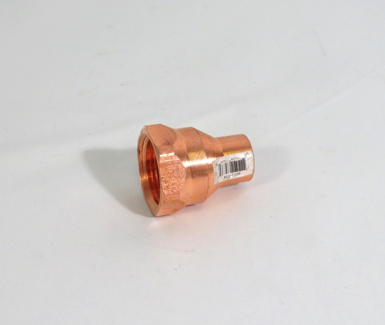 Aqua-Dynamic 9002-034 Pipe Fitting 1/2" x 3/4" CxF Female Copper NOP