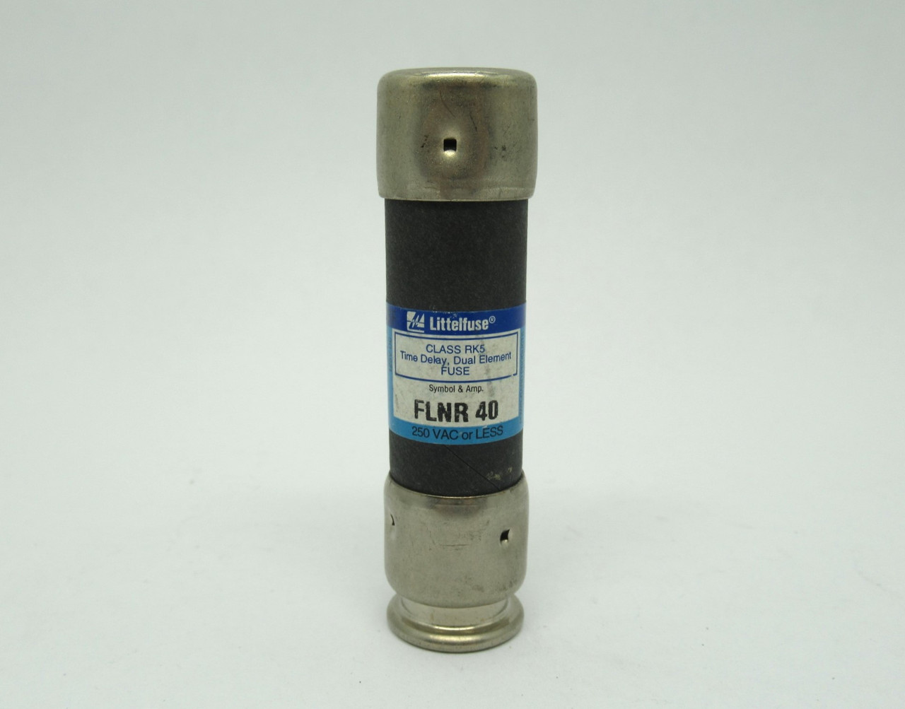 Littelfuse FLNR-40 Time Delay Fuse Dual Element 40A 250V USED
