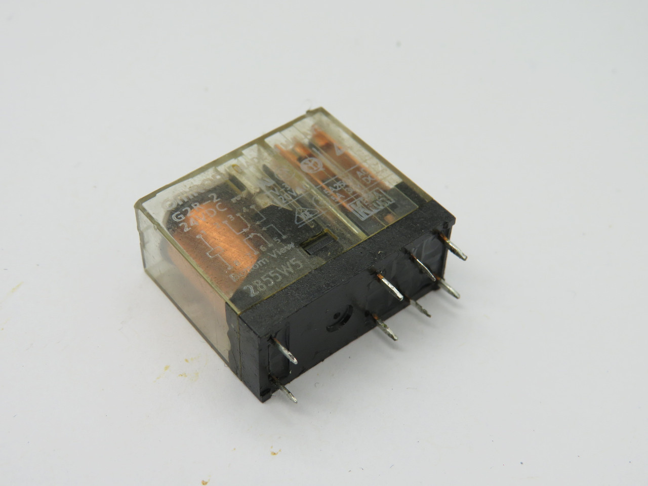 Omron G2R-2-24VDC Relay 24VDC 5A 250VAC 8 Pin USED