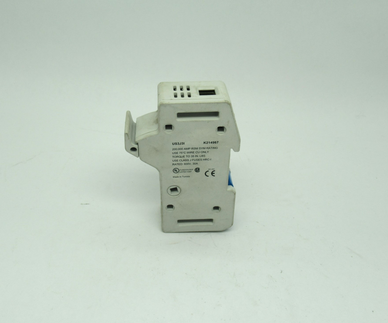 Ferraz Shawmut US3J3I Fuse Holder Segment 600V 30A 1P USED