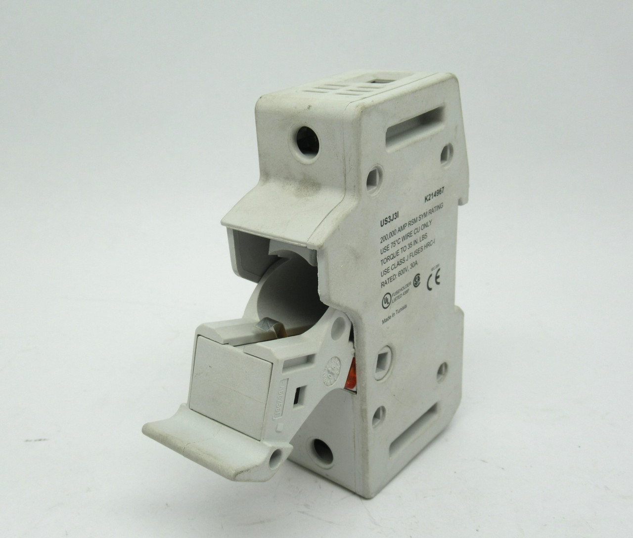 Ferraz Shawmut US3J3I Fuse Holder Segment 600V 30A 1P USED