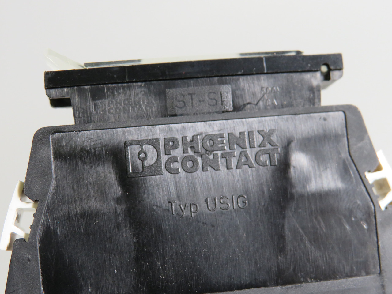 Phoenix Contact USIG Fuse Terminal Block with ST-SI 500V 10A USED