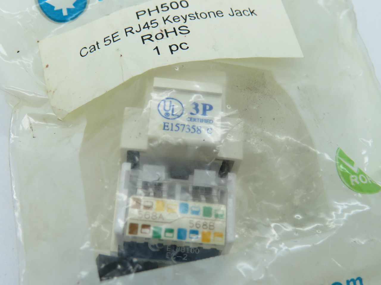 Provocative PH500 Cat5e RJ45 Keystone Jack NWB