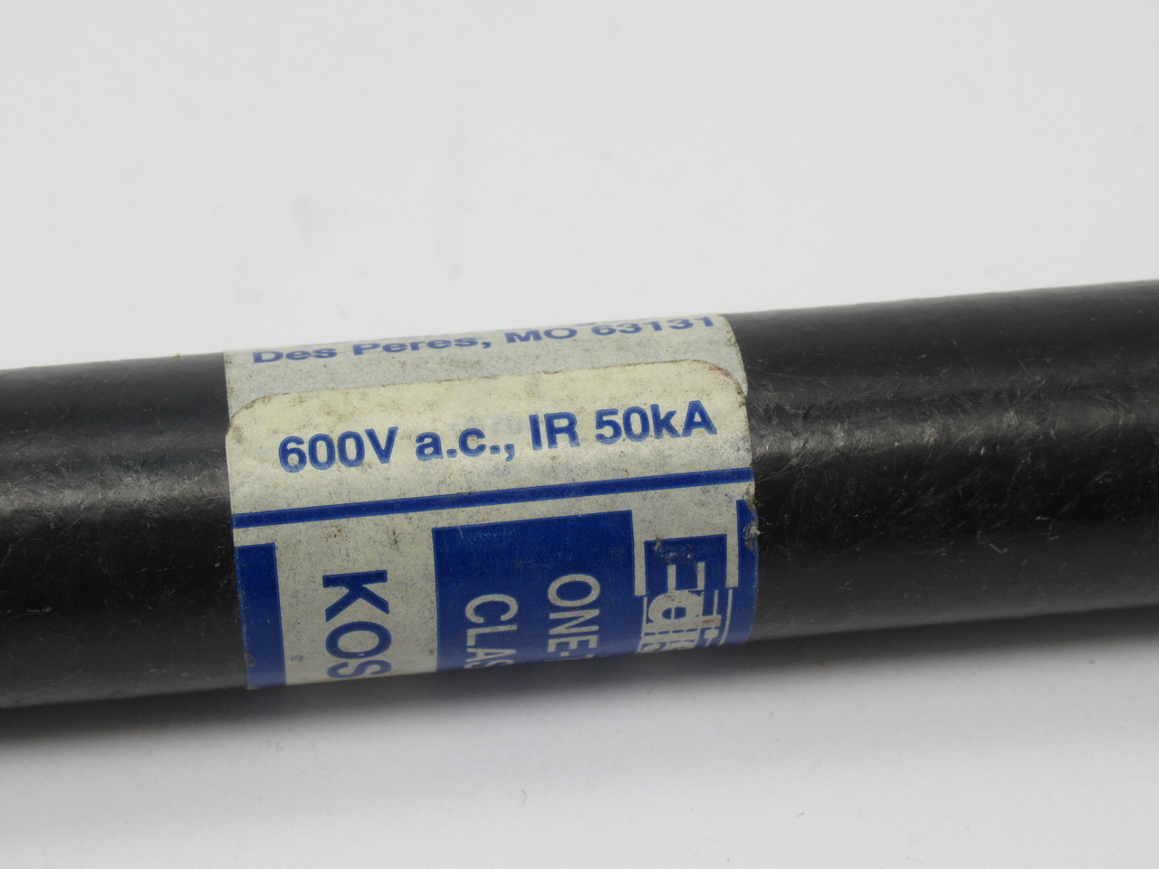 Edison KOS10 One Time Class H Fuse 10A 600V USED