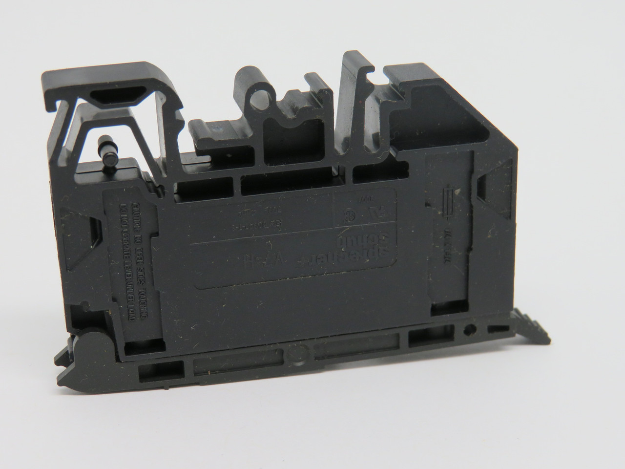 Sprecher + Schuh V7-H Terminal Block Black 300VAC 4mm2 USED