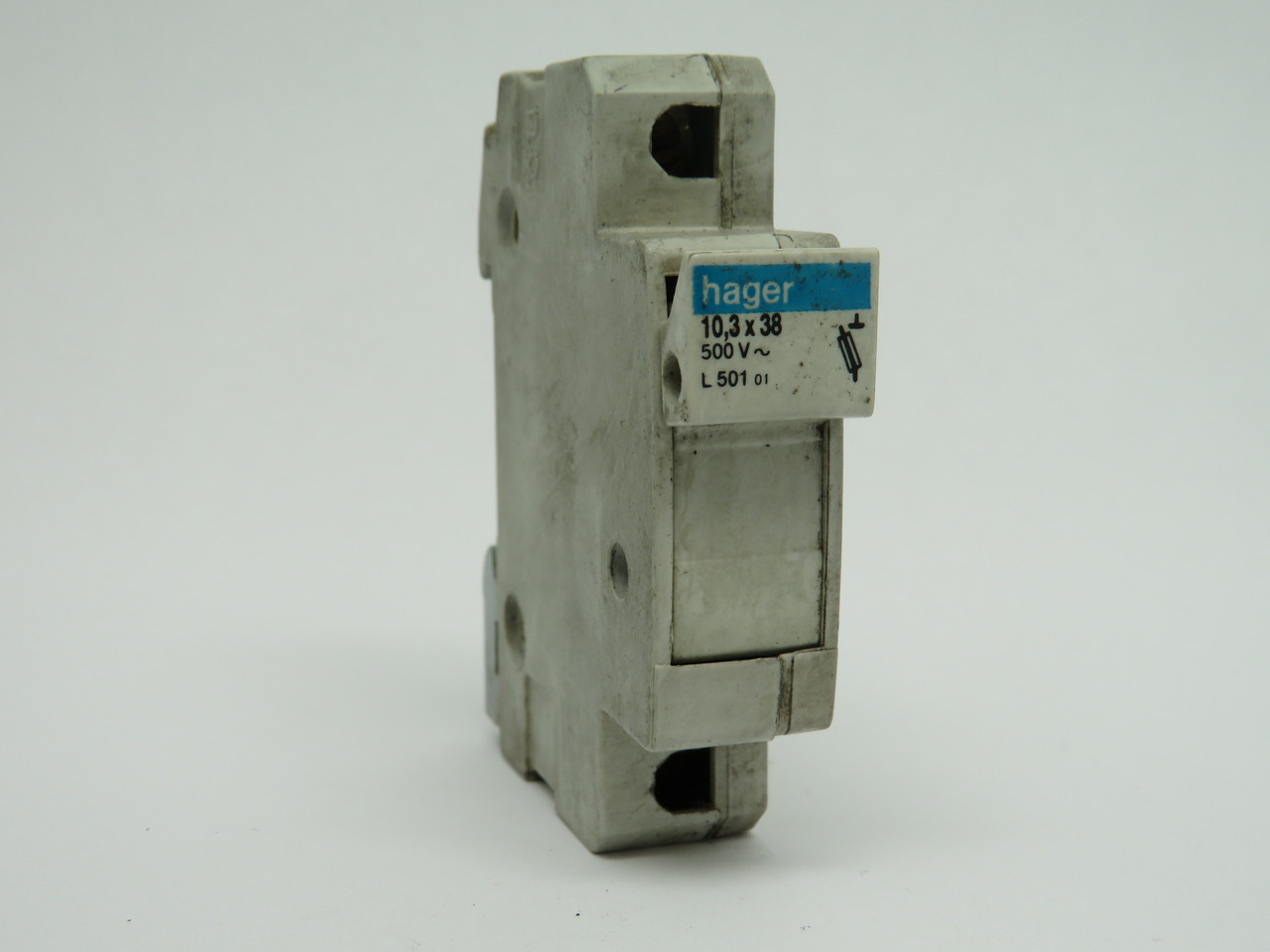 Hager L501 Fuse Holder 10,3X38 500V USED