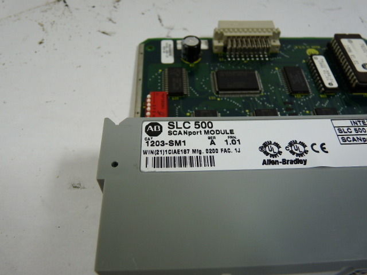 Allen-Bradley 1203-SM1 SLC-500 to Scanport Communications Module Ser A USED