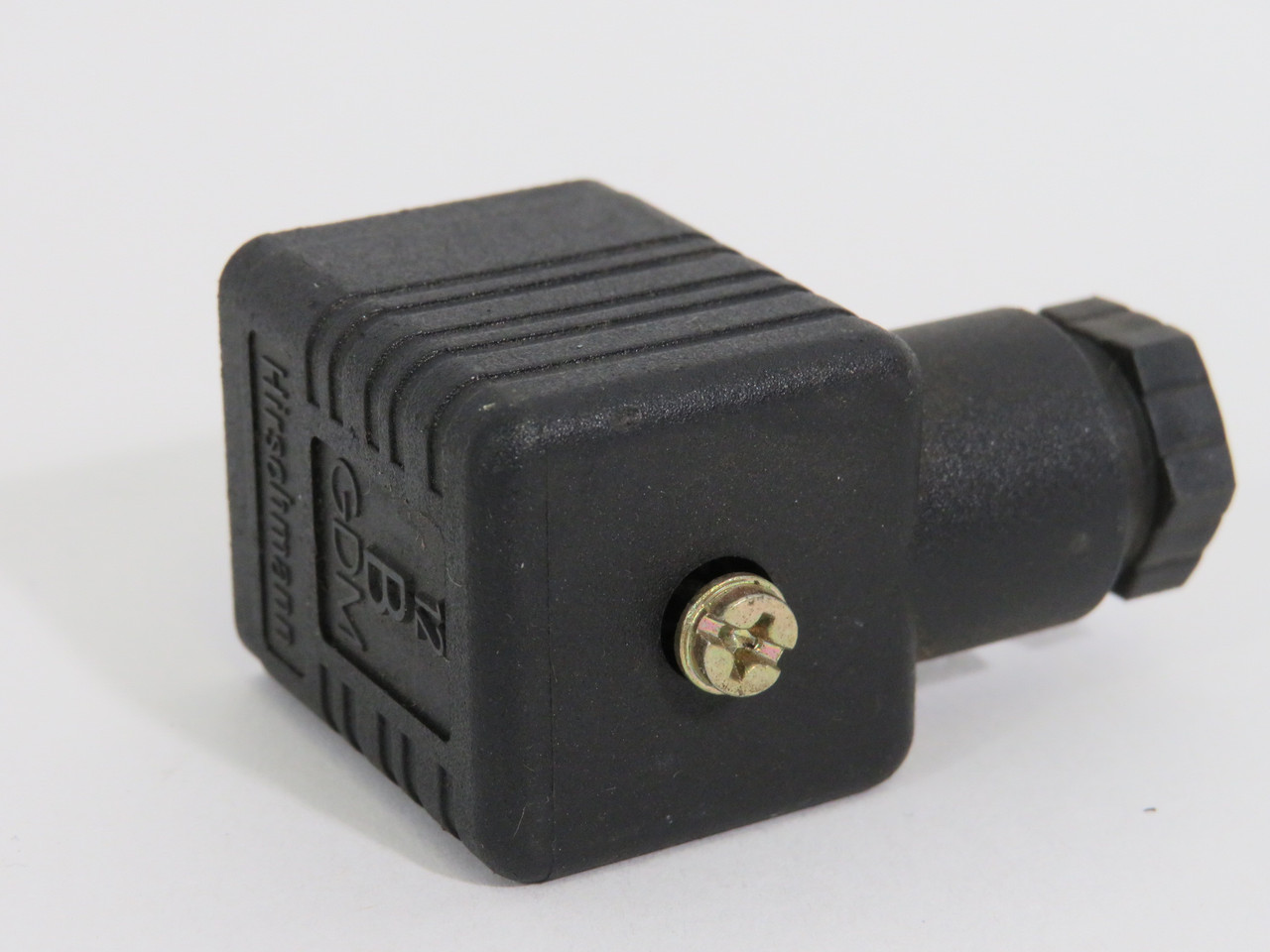 Hirschmann 12B-GDM Valve Connector 10Amp 250 VAC USED