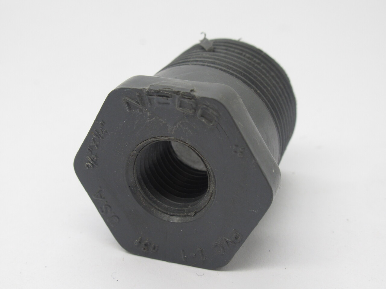 Nibco 839-098 PVC Reducing Bushing USED