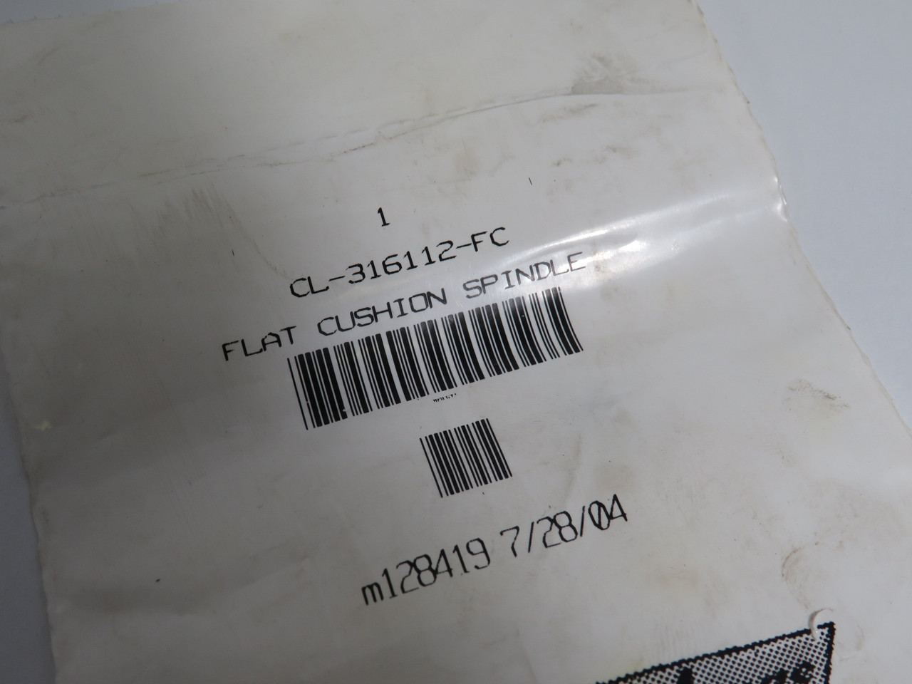 Carr Lane CL-316112-FC Flat Cushion Spindle NWB