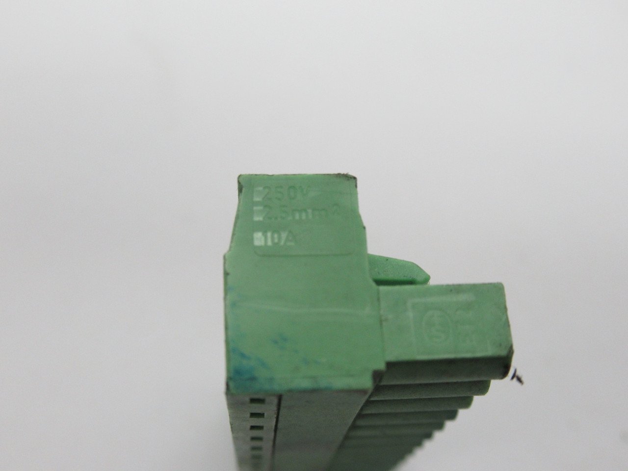 Phoenix Contact MSTB2.5/12-ST Terminal Block Green 12-Pos 250V 2.5mm 10A USED
