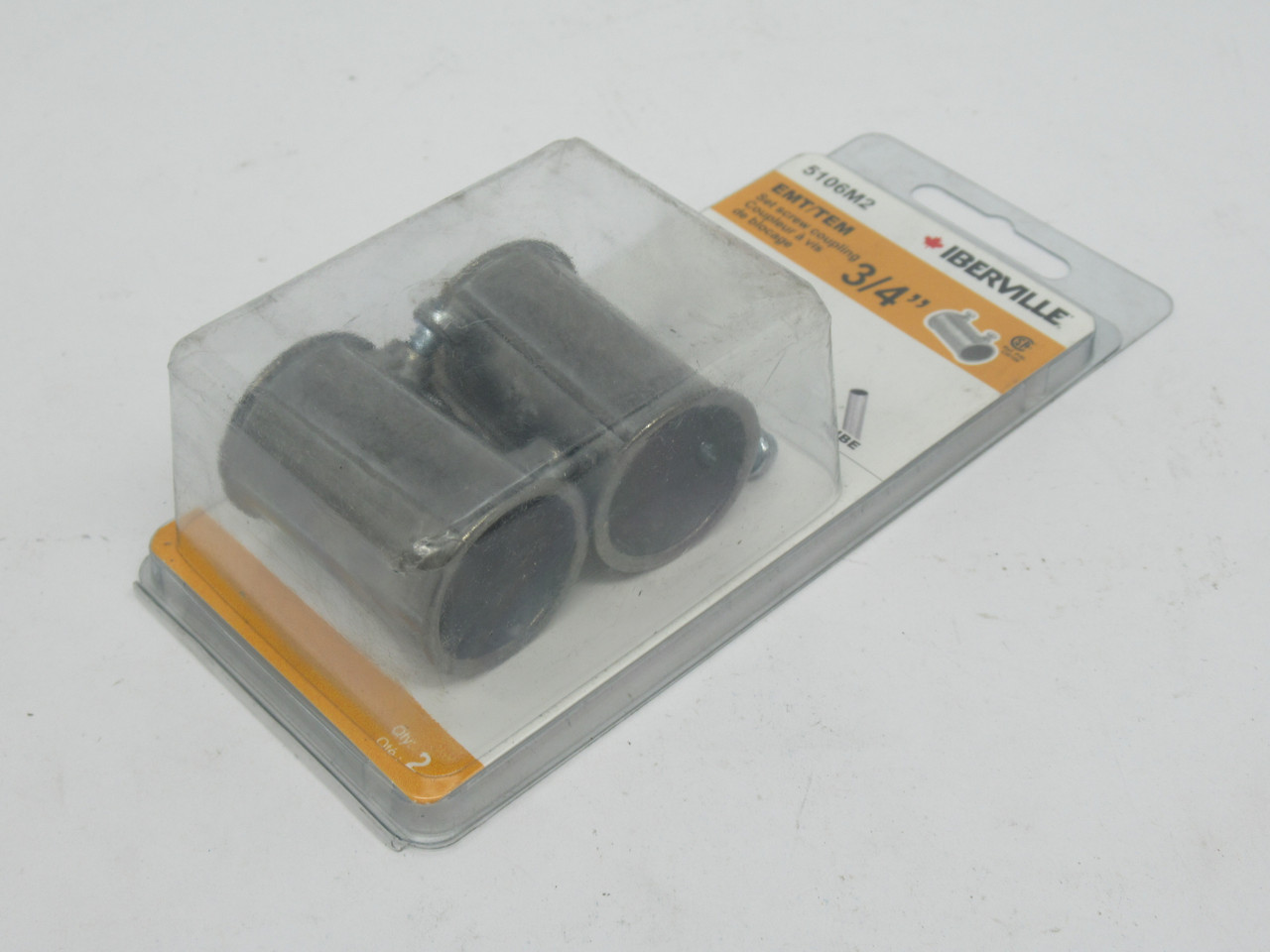 Thomas & Betts 5106M2 Iberville Set Screw Couplings EMT 3/4" *2-Pack* NEW