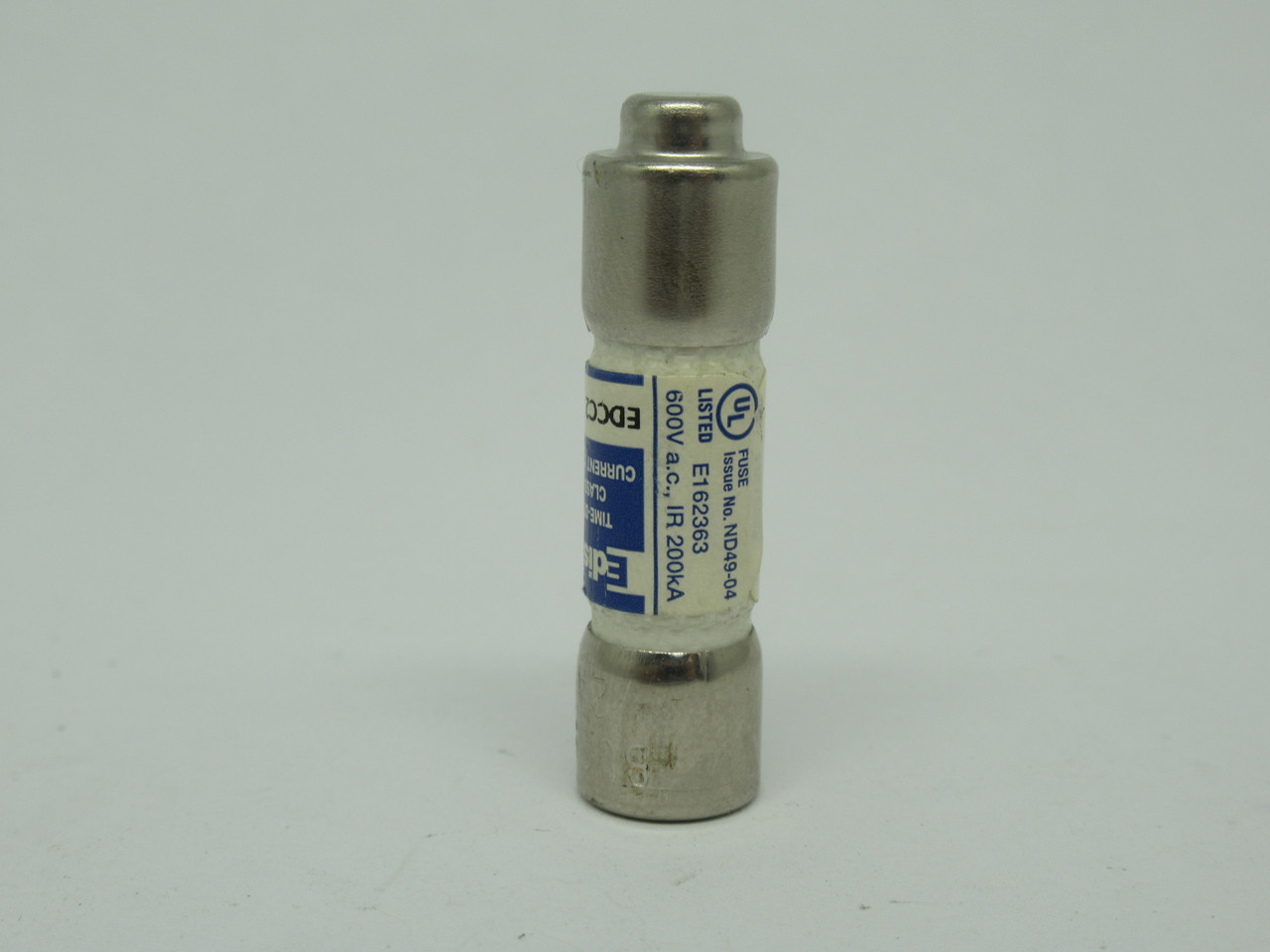 Edison EDCC2 Time Delay Current Limiting Fuse 2A 600VAC USED
