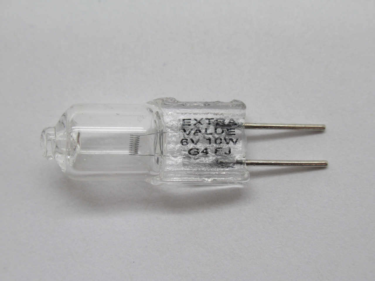 Extra Value JC6VG410W Mini Halogen Lamp 6V G4 10W NEW