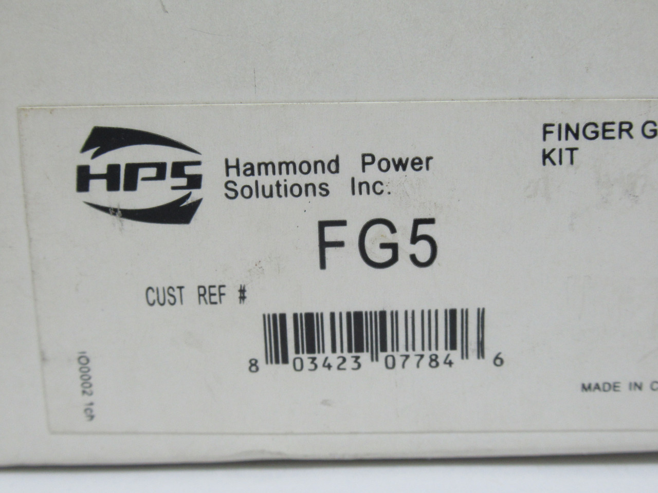 Hammond FG5 Control Transformer Finger Guard Kit NEW
