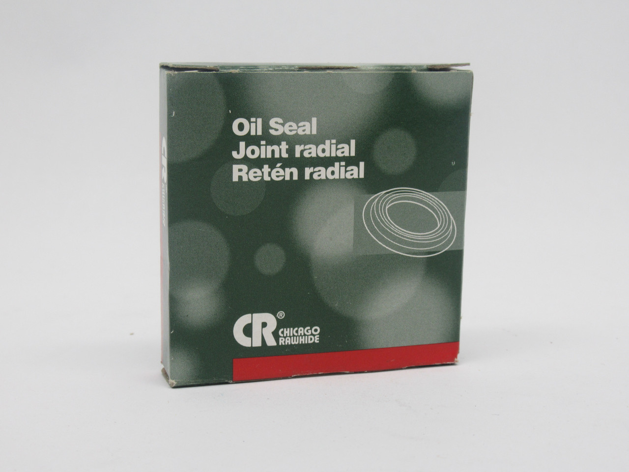 Chicago Rawhide 6580 Oil Seal 0.656" ID 1.575" OD 0.25" W *SHELF WEAR* NEW