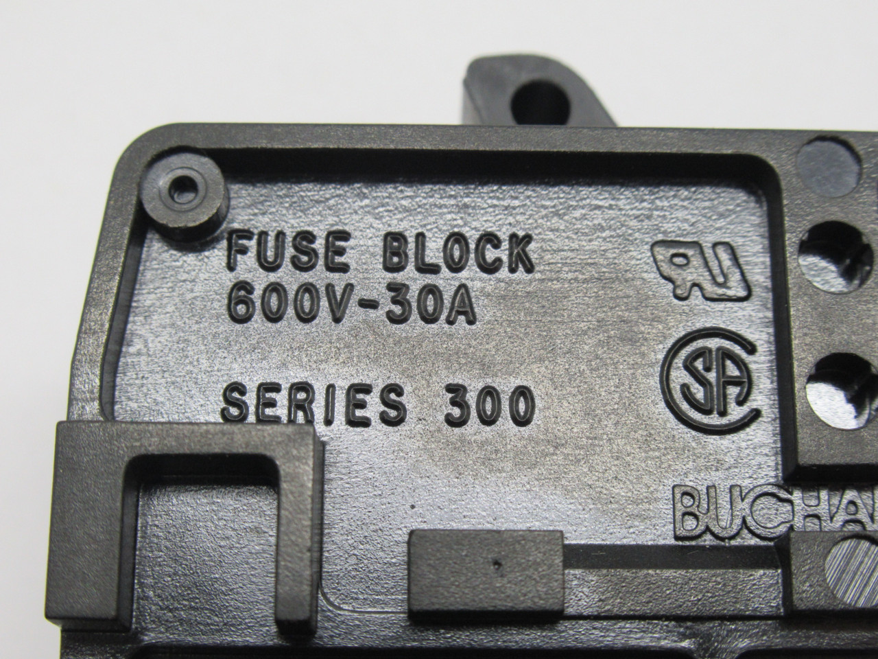 Buchanan 300 Fuse Switch Block 30A 600V 1-Pole USED