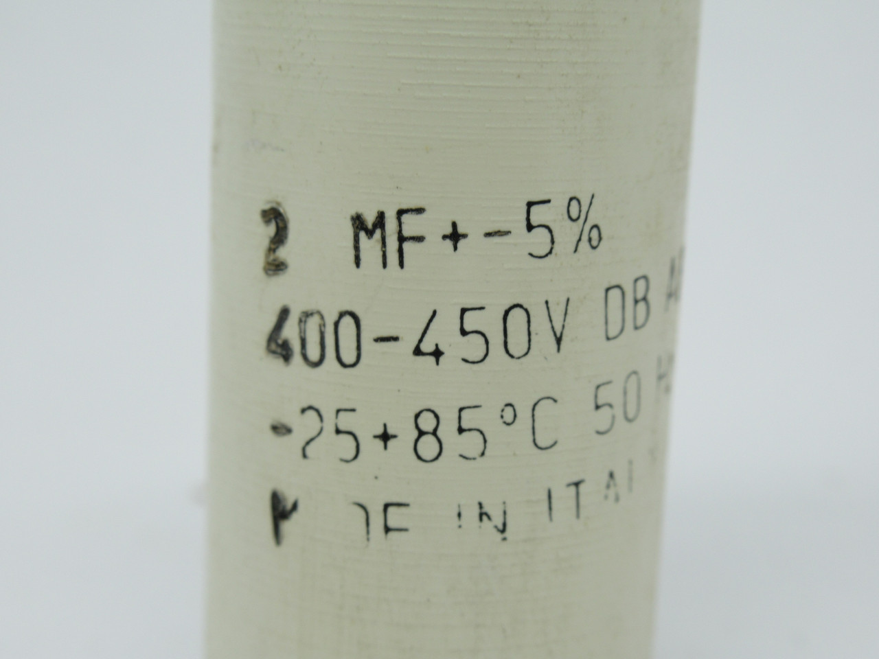 Generic 2MF Capacitor 2MF +/-5% 400-450V USED