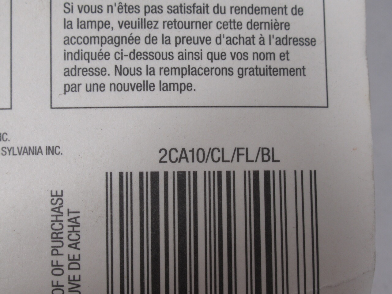 Sylvania 2CA10/CL/FL/BL Decor Flicker Bulb 2W 120V NEW