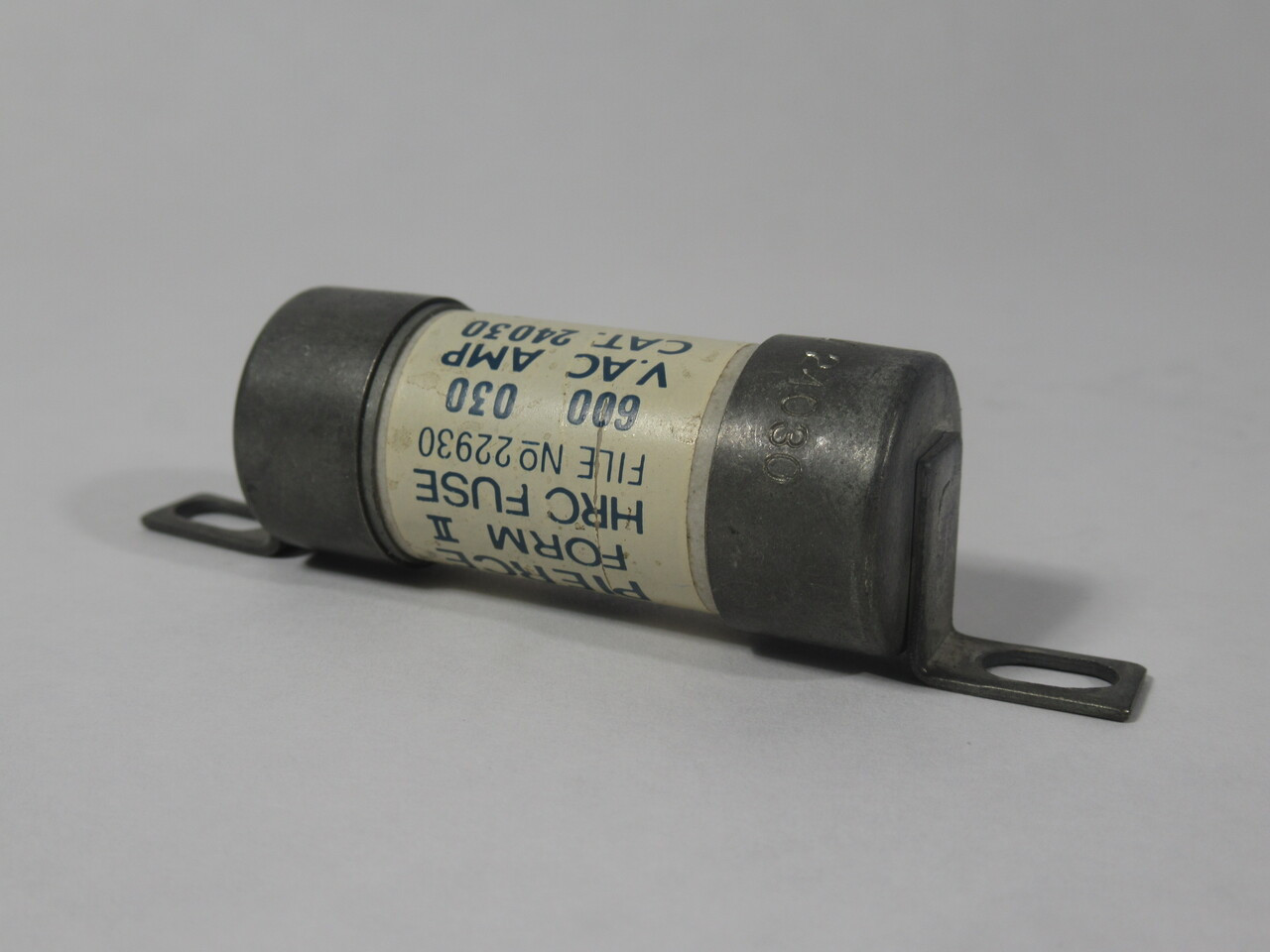 Pierce 24030 Closed Hole Bolt On Fuse 30A 600VAC USED