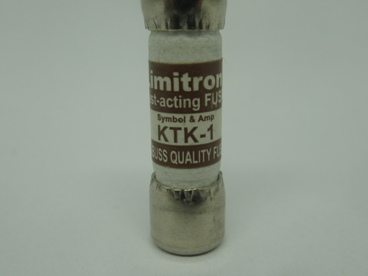 Cooper Bussmann KTK-1 Limitron Fast Acting Fuse 1A 600V USED