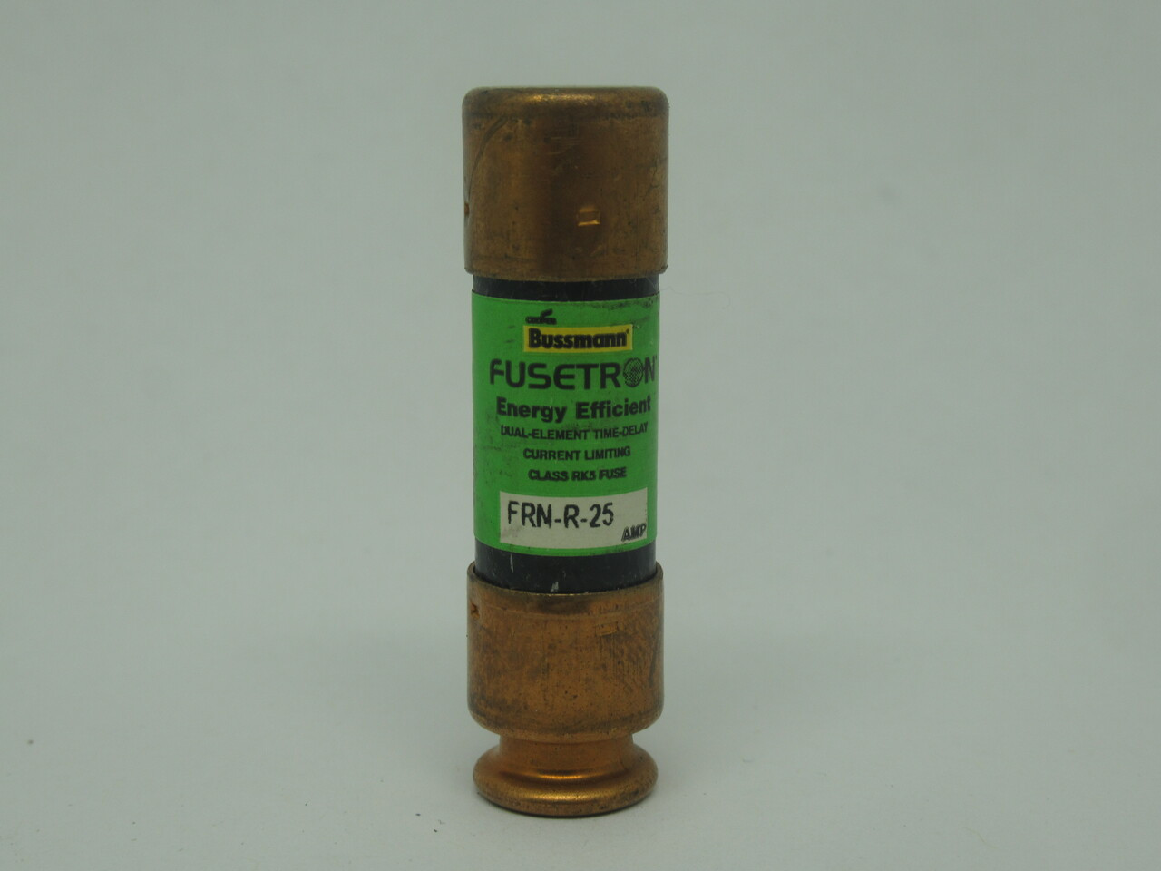 Cooper Bussmann FRN-R-25 Fusetron Energy Efficient Fuse 25A 250V USED