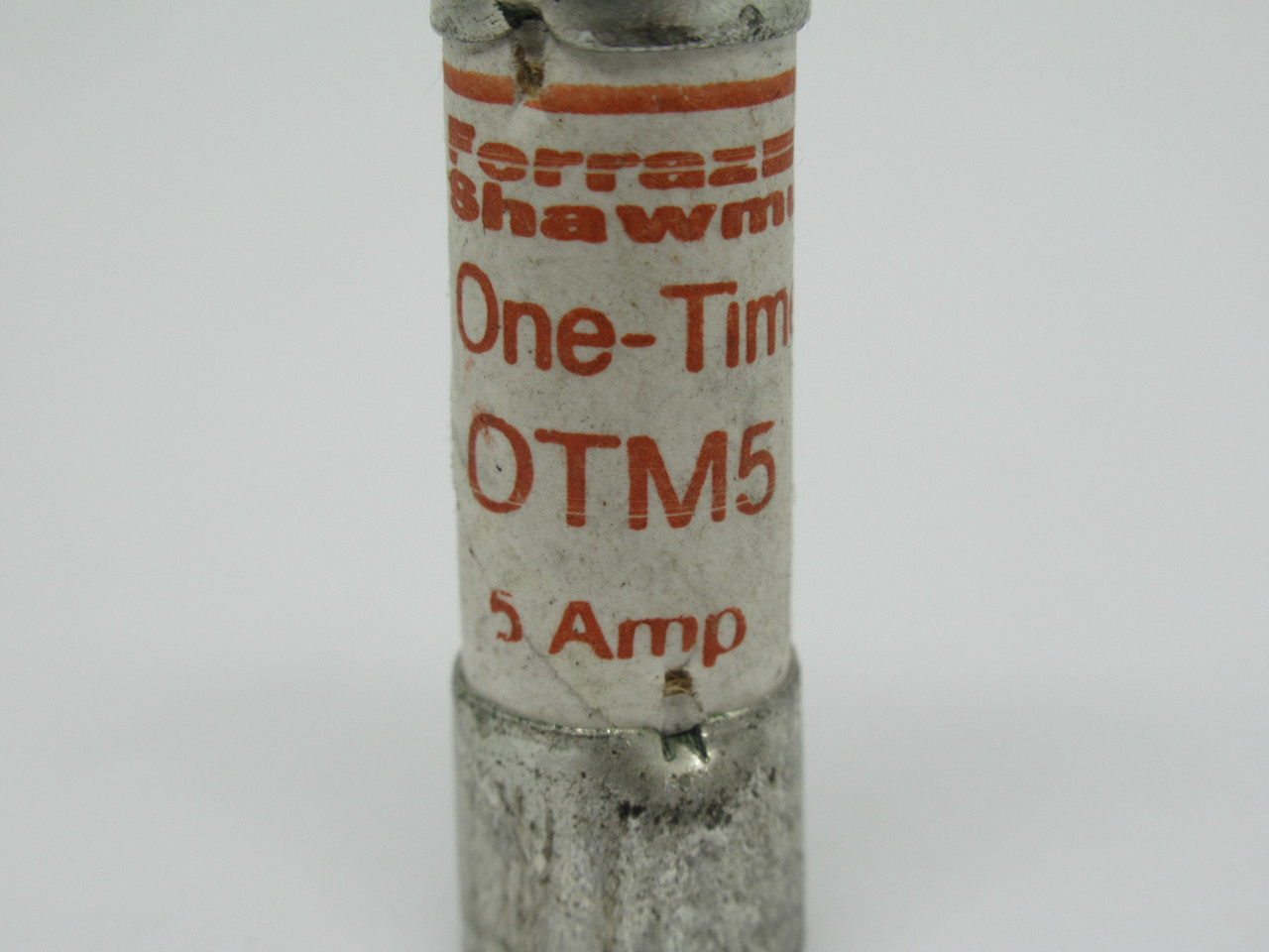 Ferraz Shawmut OTM5 One Time Fuse 5A 250VAC USED