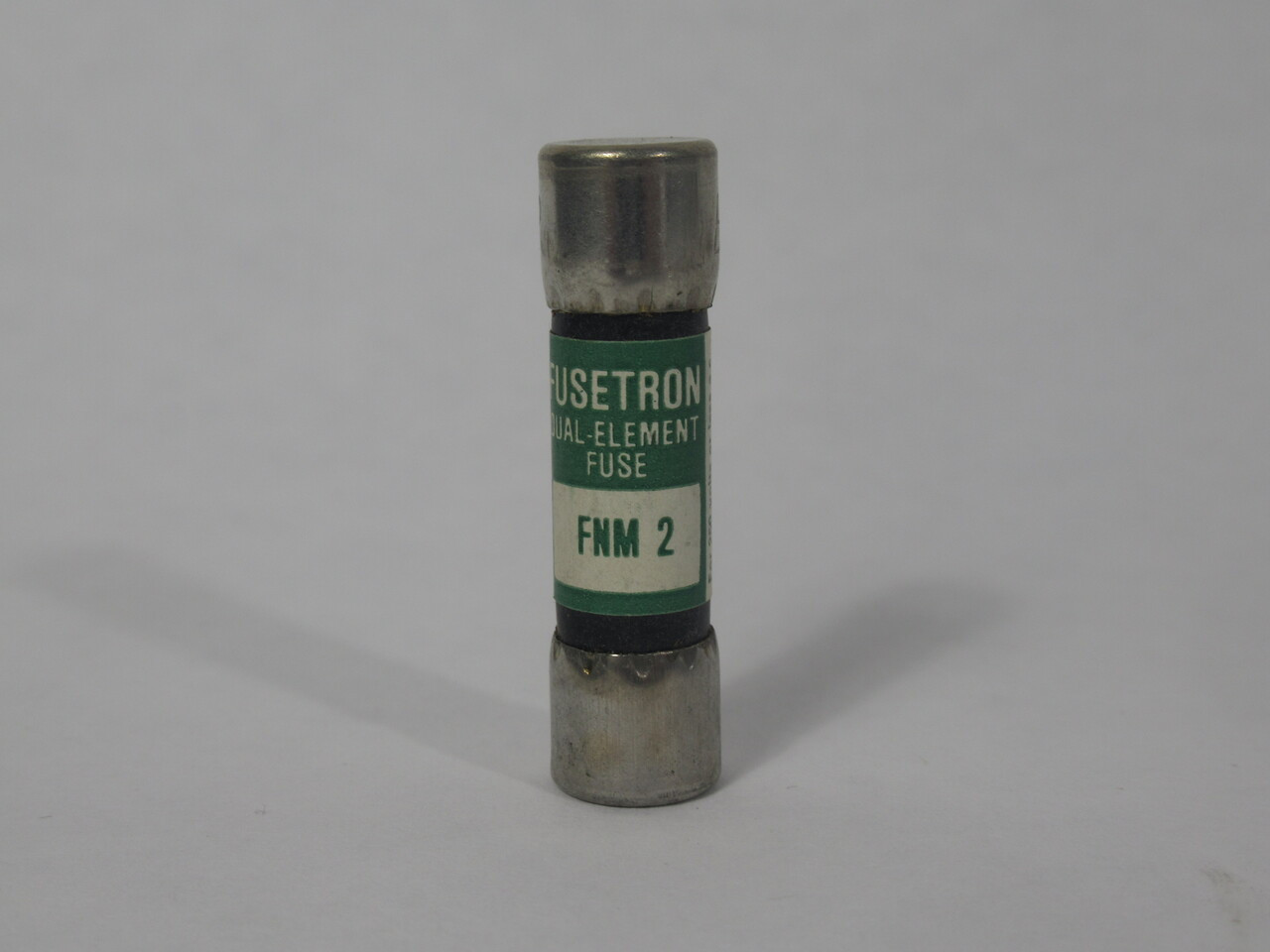 McGraw Edison Bussmann FNM-2 Fusetron Dual Element Fuse 2A 250V USED