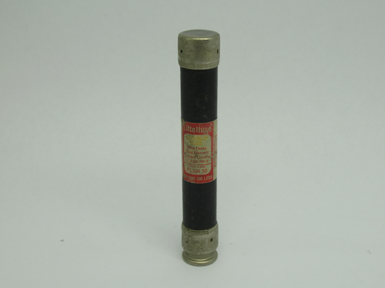 Littelfuse FLSR-30 Time Delay Dual Element Fuse 30A 600VAC USED