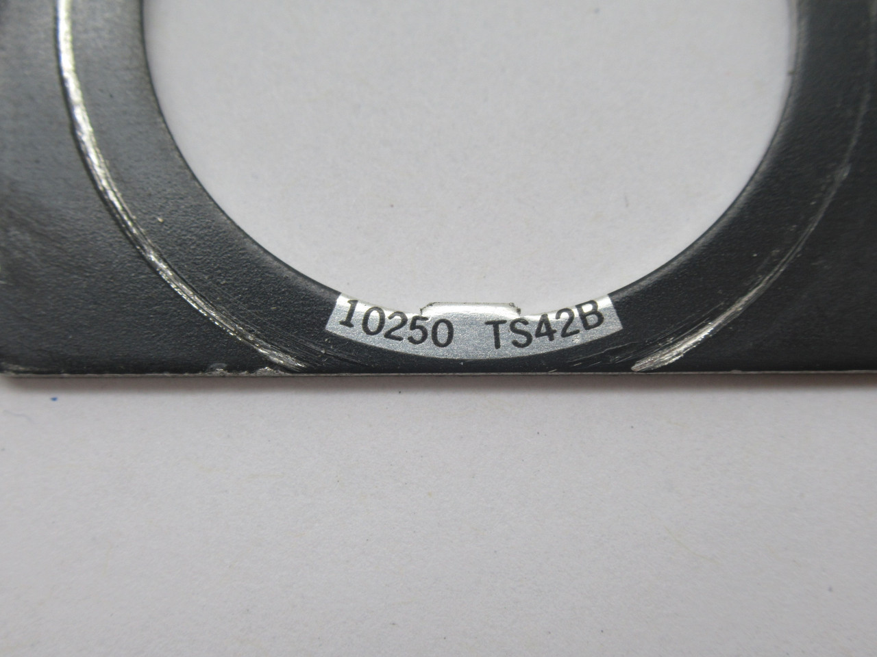 Eaton 10250TS42B Square Pushbutton Legend Plate OFF/ON USED