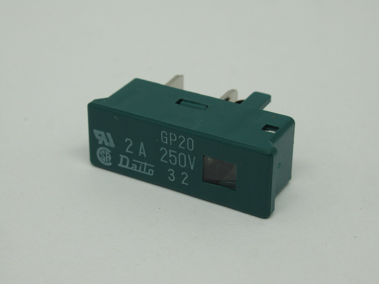Daito GP20 Plug-In Alarm Fuse 2A 250V USED