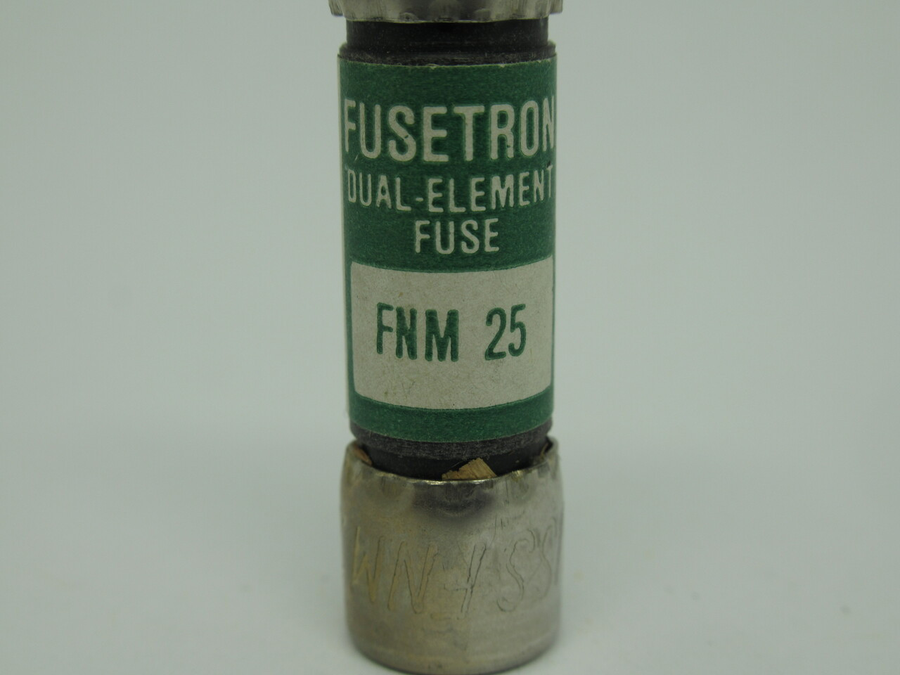 Bussmann Fusetron FNM-25 Dual Element Fuse 25A 250V USED