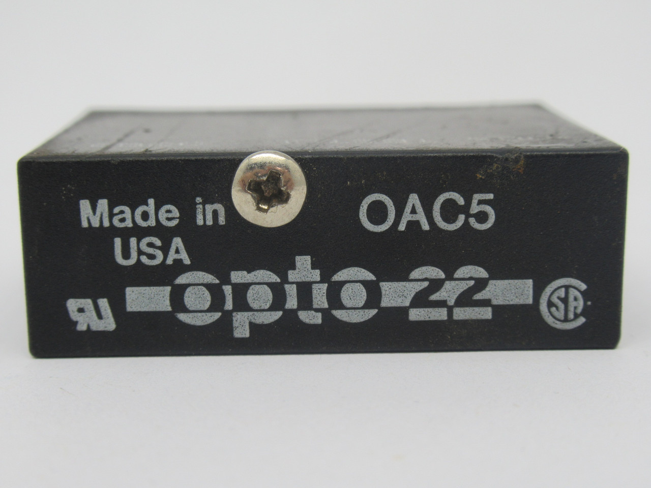 Opto 22 OAC5 Digital Output Module 12-140VAC 5VDC Logic *CHIPPED* USED