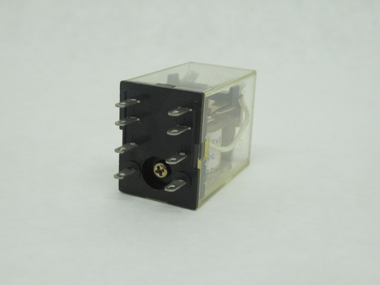 Omron MY2-12VDC Relay 2-Pole 12VDC Coil 5A 8-Blade USED
