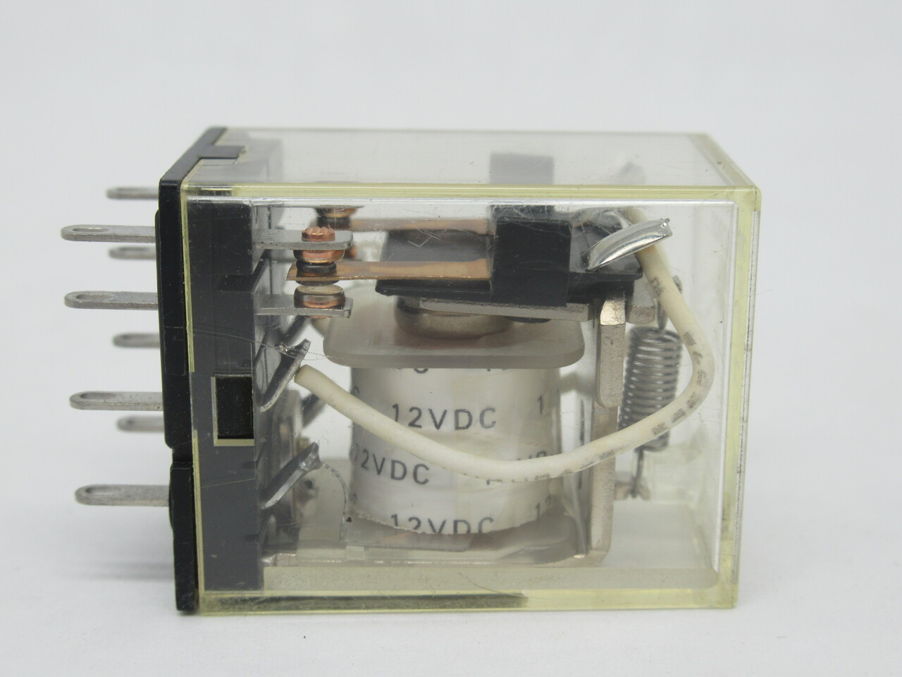 Omron MY2-12VDC Relay 2-Pole 12VDC Coil 5A 8-Blade USED