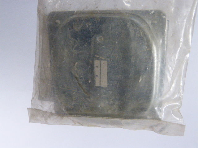 Hubbell HBL800C Toggle Switch Cover Exposed Work 4”L 4”W Raised 1/2” NWB