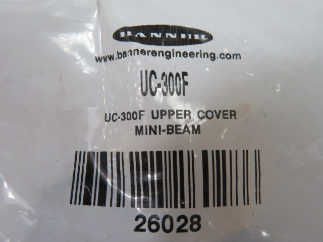 Banner UC-300F Mini Beam Replacement Lens Assembly Changes D to F & DBZ to F NWB