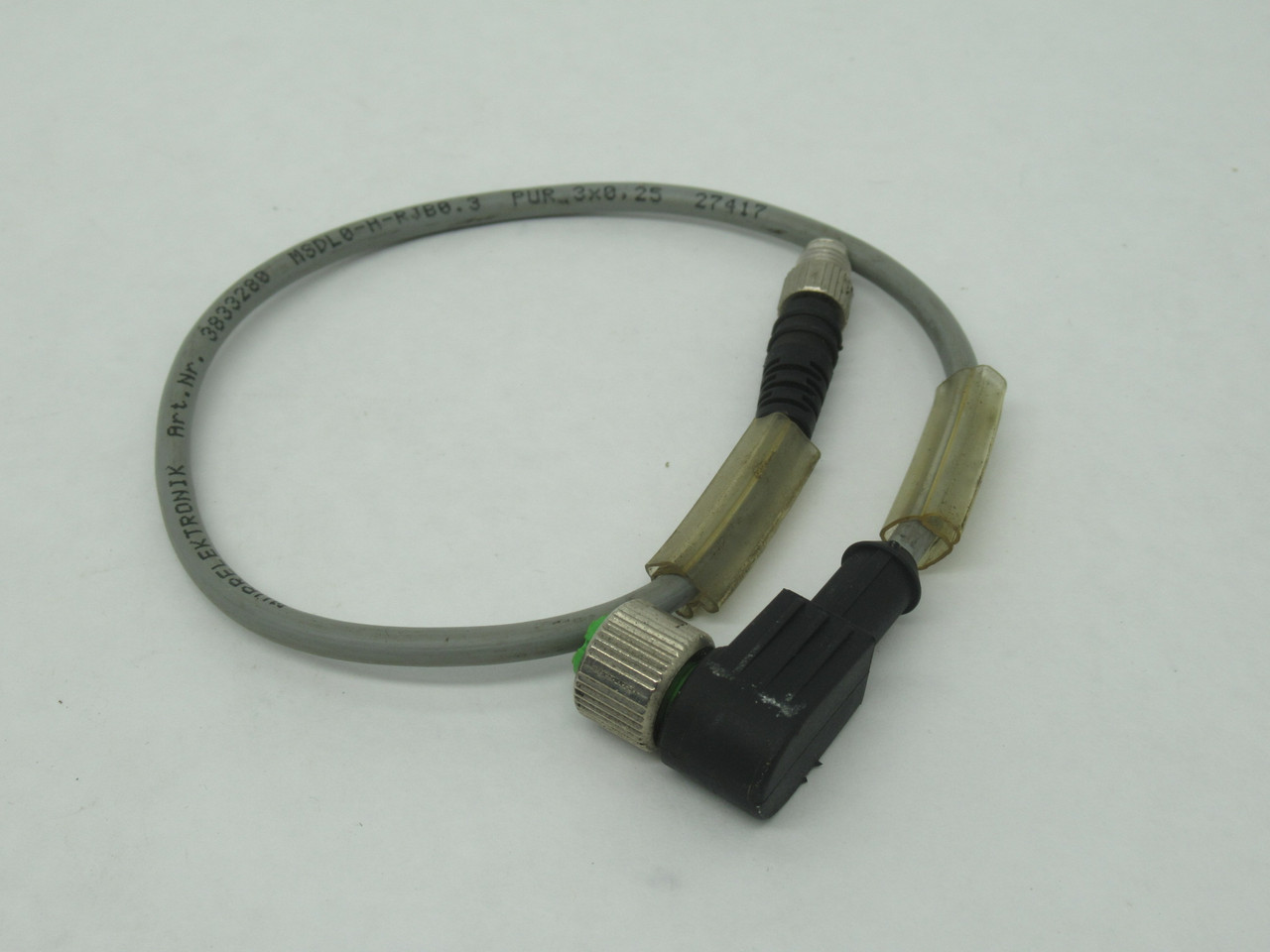 Murrelektronik MSDL0-H-RJB0.3 Cable 3-Pin 0.3m L USED