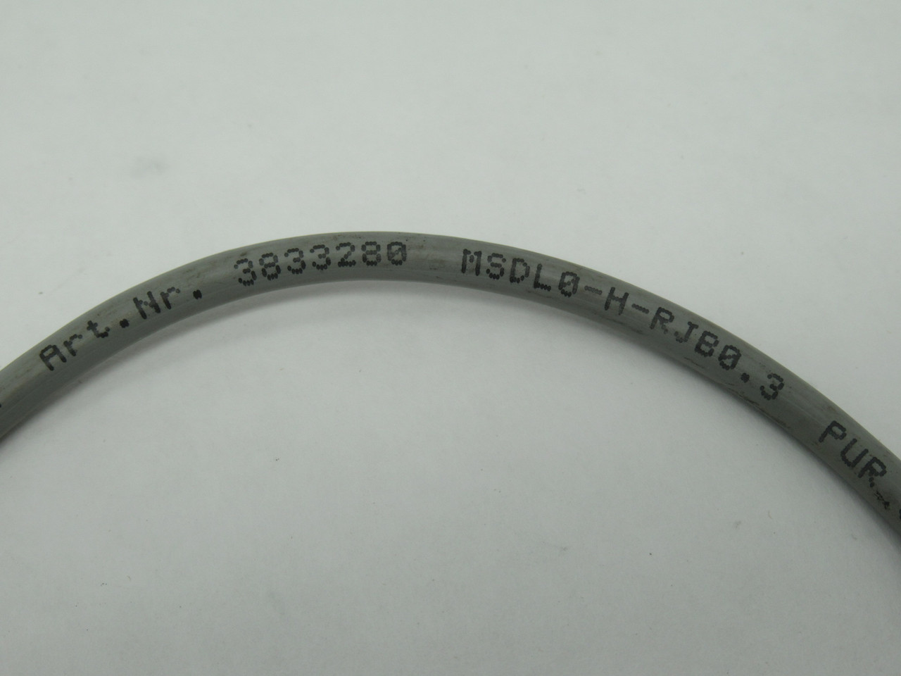 Murrelektronik MSDL0-H-RJB0.3 Cable 3-Pin 0.3m L USED