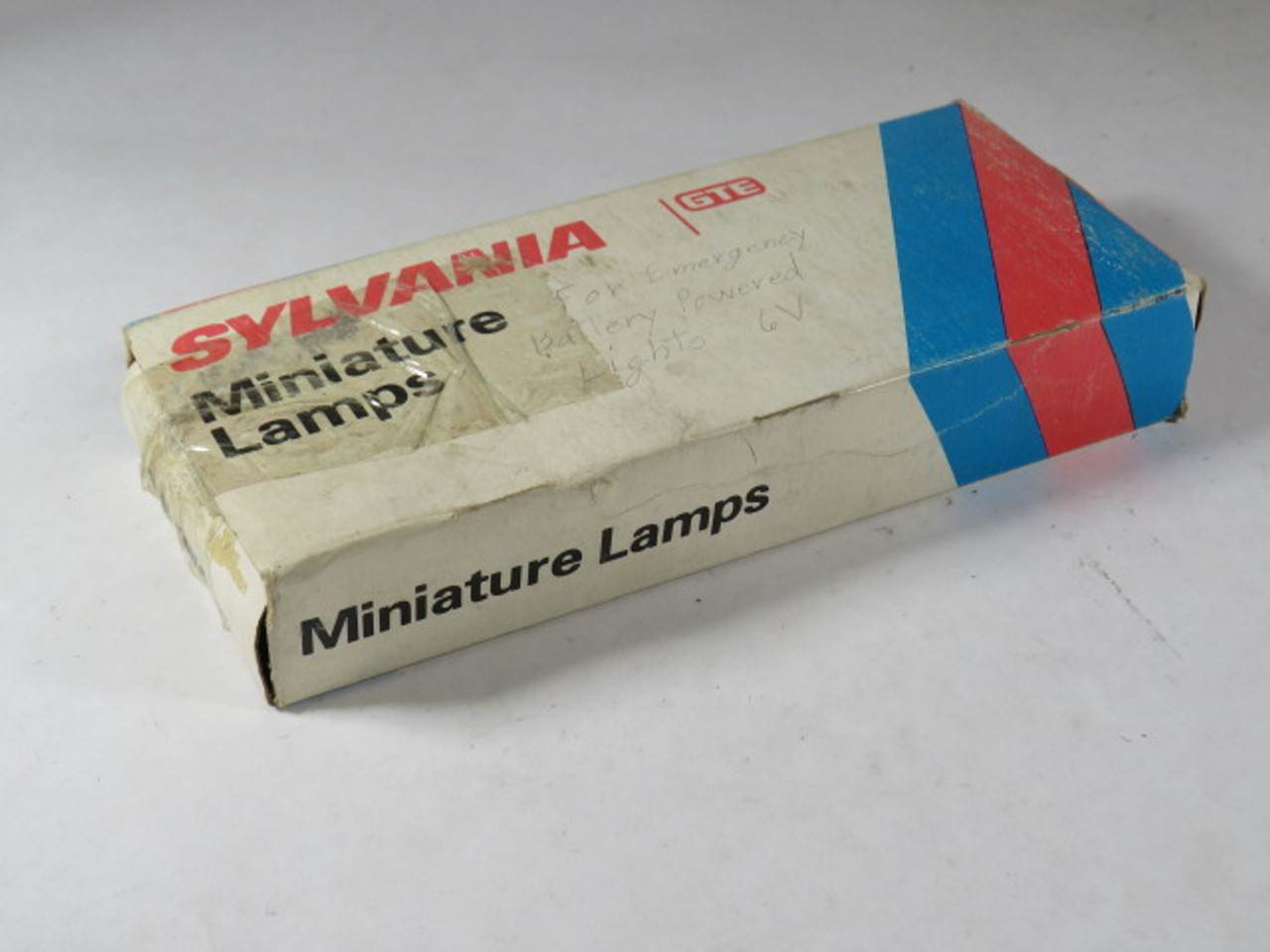 Sylvania 88 Miniature Incandescent Bulb 6V Lot of 3 (Code: 342190) NEW