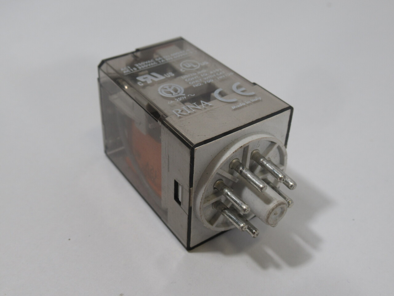 Allen-Bradley 700-HAB2A12 Series D Tube Base Relay 12VAC 6A 50/60Hz 8Pin USED
