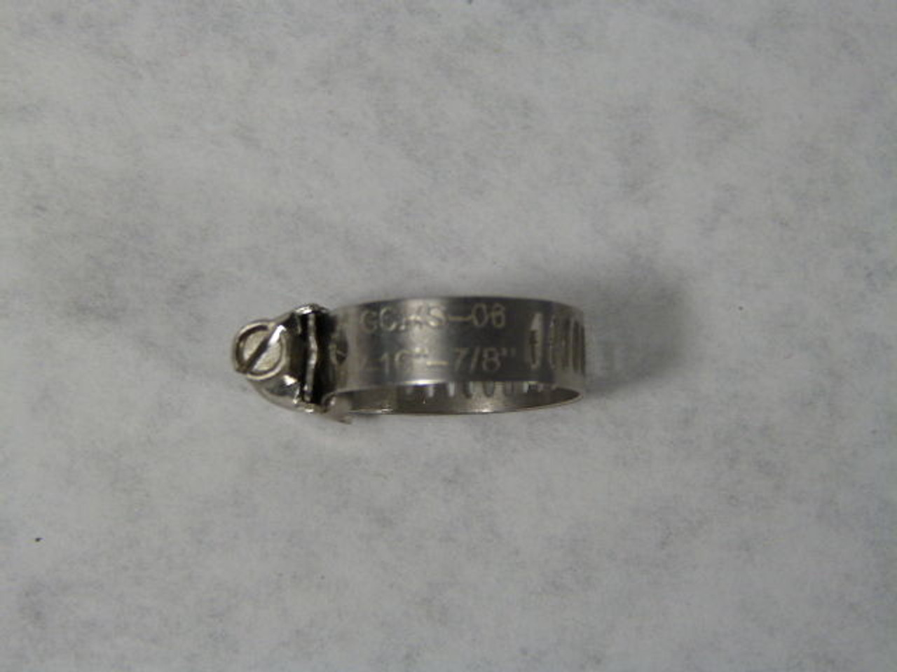 Generic GCMS-06 Hose Clamp 7/16"-7/8" Lot Of 5 NOP