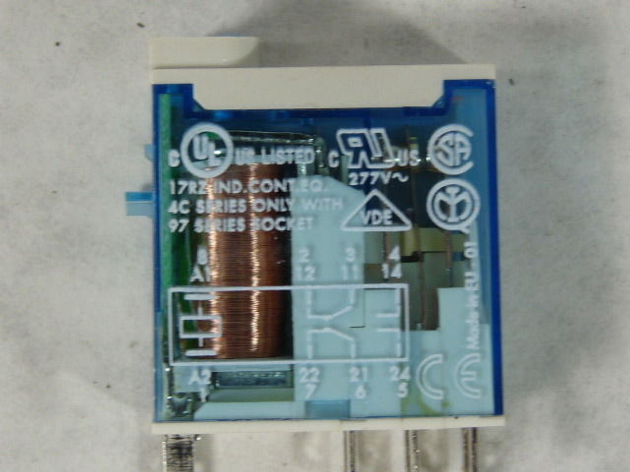 Finder 46.52.9.024.0074 Relay 24VDC Coil 8A 250V ! NOP !