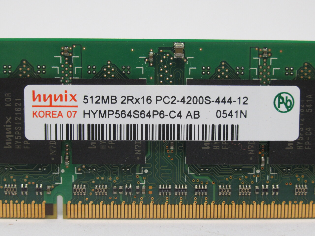 Hynix HYMP564S64P6-C4 AB SDRam Memory Module 512MB 533MHz USED