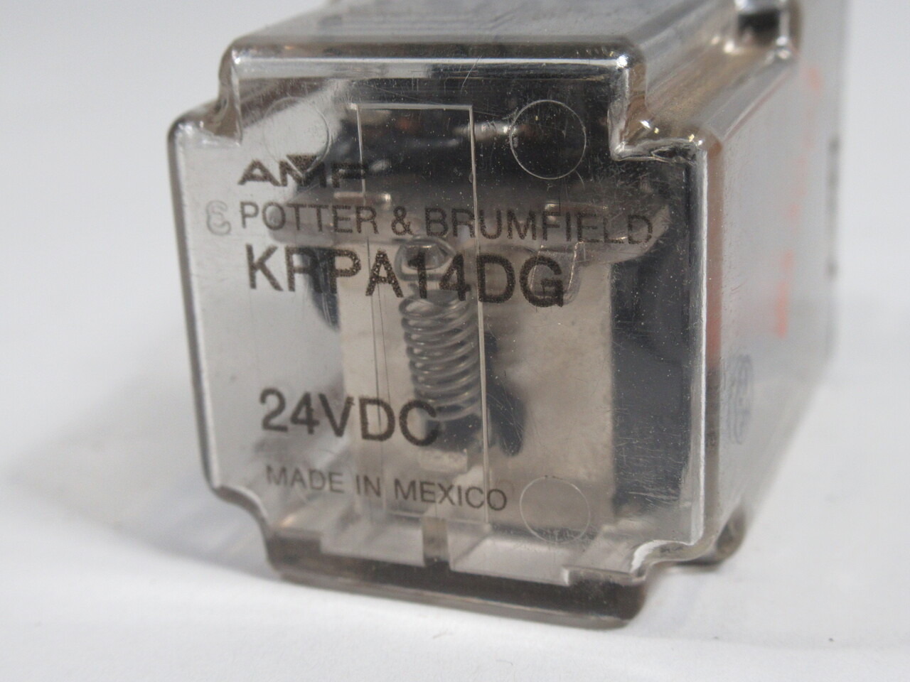 Potter & Brumfield KRPA14DG Relay 24VDC Coil 10A 120VAC 11-Pin USED